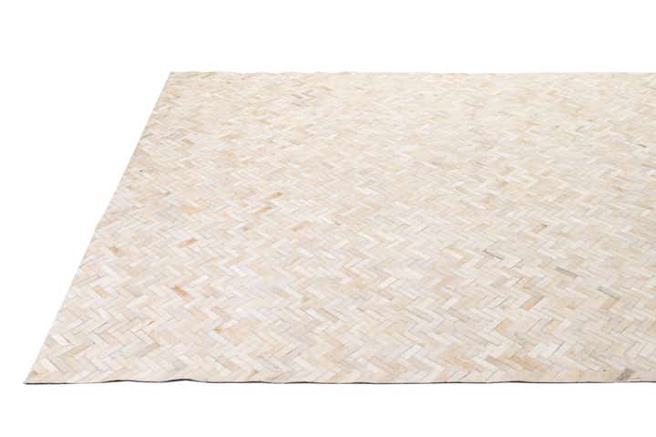 7' 10 x 9' 9 Cowhide - Patchwork Rug