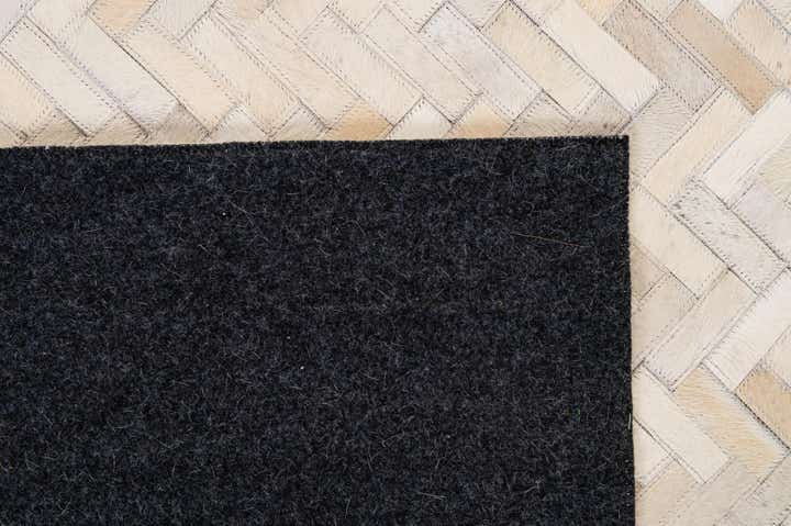 7' 10 x 9' 9 Cowhide - Patchwork Rug