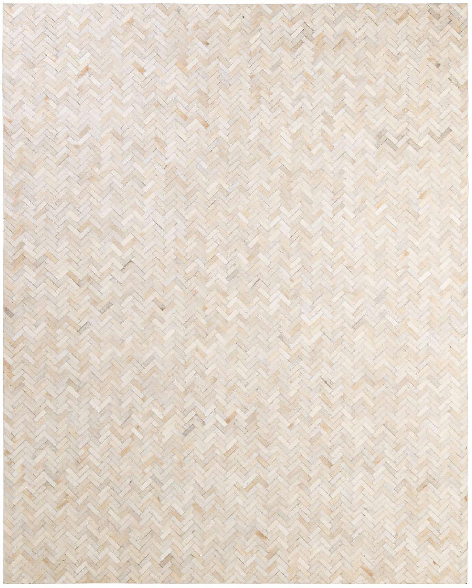 7' 10 x 9' 9 Cowhide - Patchwork Rug