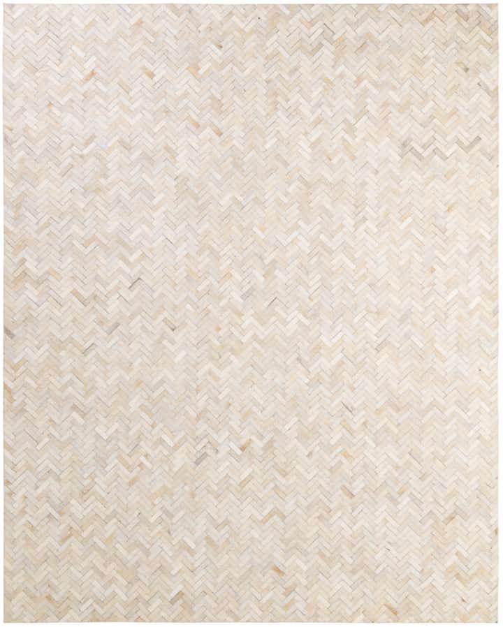 7' 10 x 9' 9 Cowhide - Patchwork Rug