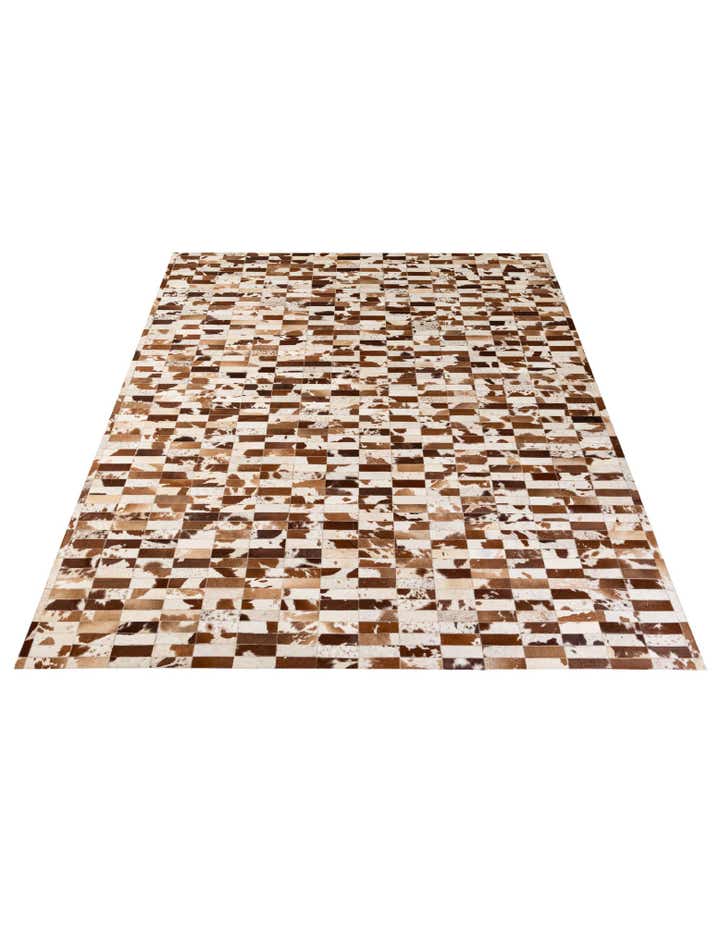 8' 3 x 10' Cowhide - Patchwork Rug