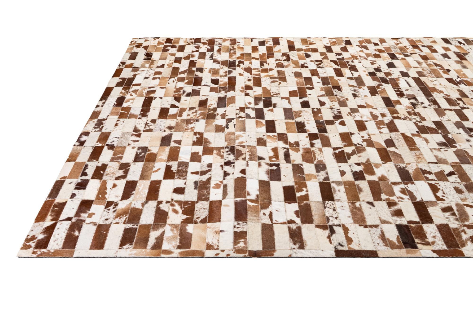 8' 3 x 10' Cowhide - Patchwork Rug