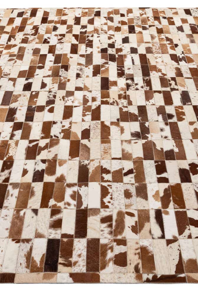 8' 3 x 10' Cowhide - Patchwork Rug