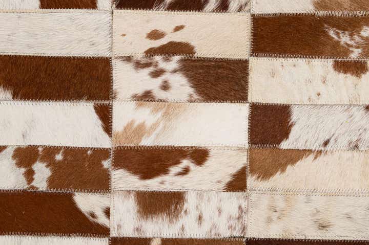 8' 3 x 10' Cowhide - Patchwork Rug