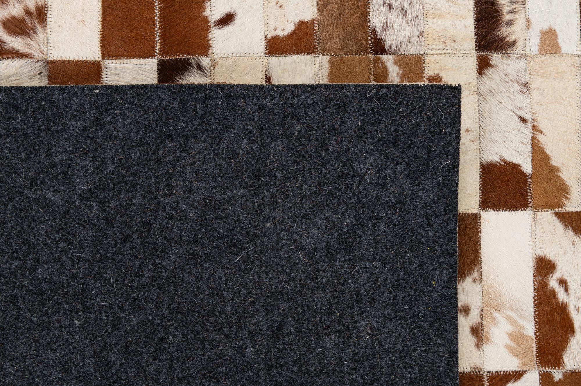 8' 3 x 10' Cowhide - Patchwork Rug