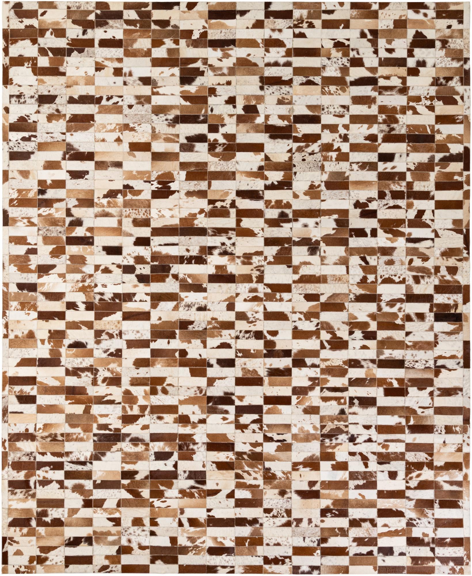 8' 3 x 10' Cowhide - Patchwork Rug