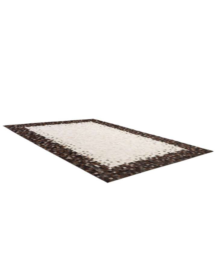 6' 9 x 9' 8 Cowhide - Patchwork Rug