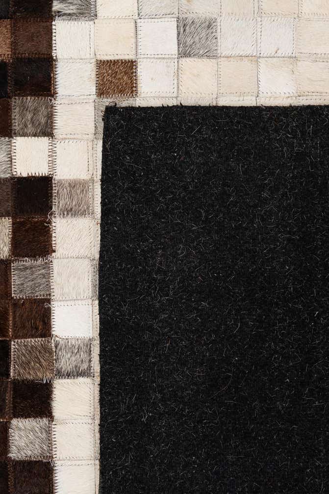 6' 9 x 9' 8 Cowhide - Patchwork Rug