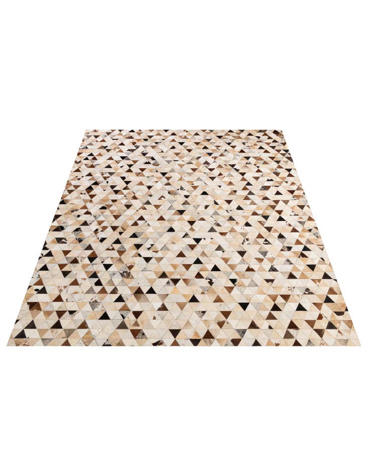 Detail image of 7' 11 x 9' 10 Cowhide - Patchwork Rug