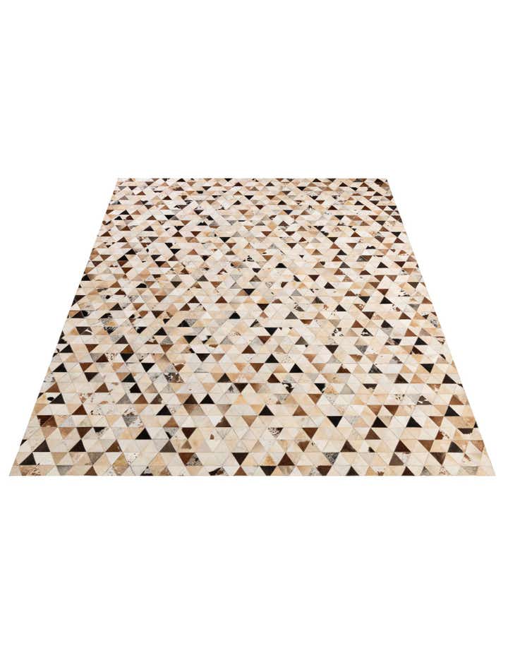 7' 11 x 9' 10 Cowhide - Patchwork Rug