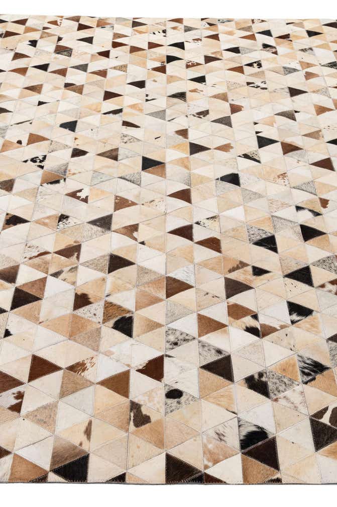 7' 11 x 9' 10 Cowhide - Patchwork Rug
