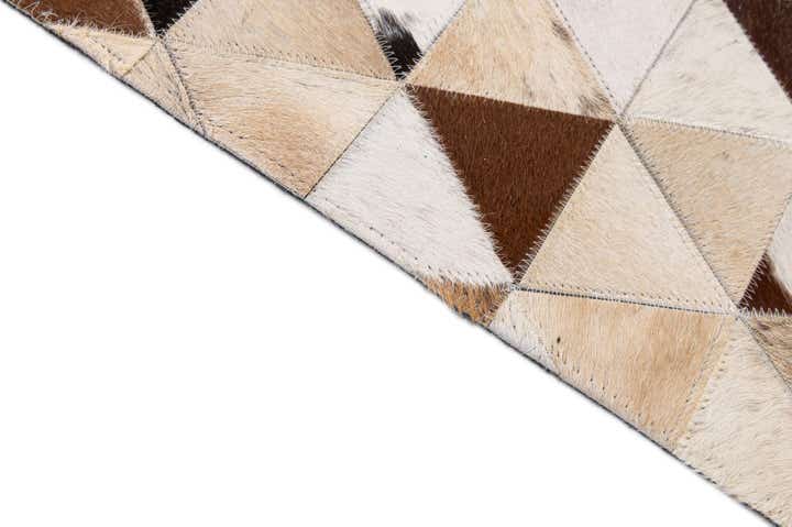 7' 11 x 9' 10 Cowhide - Patchwork Rug