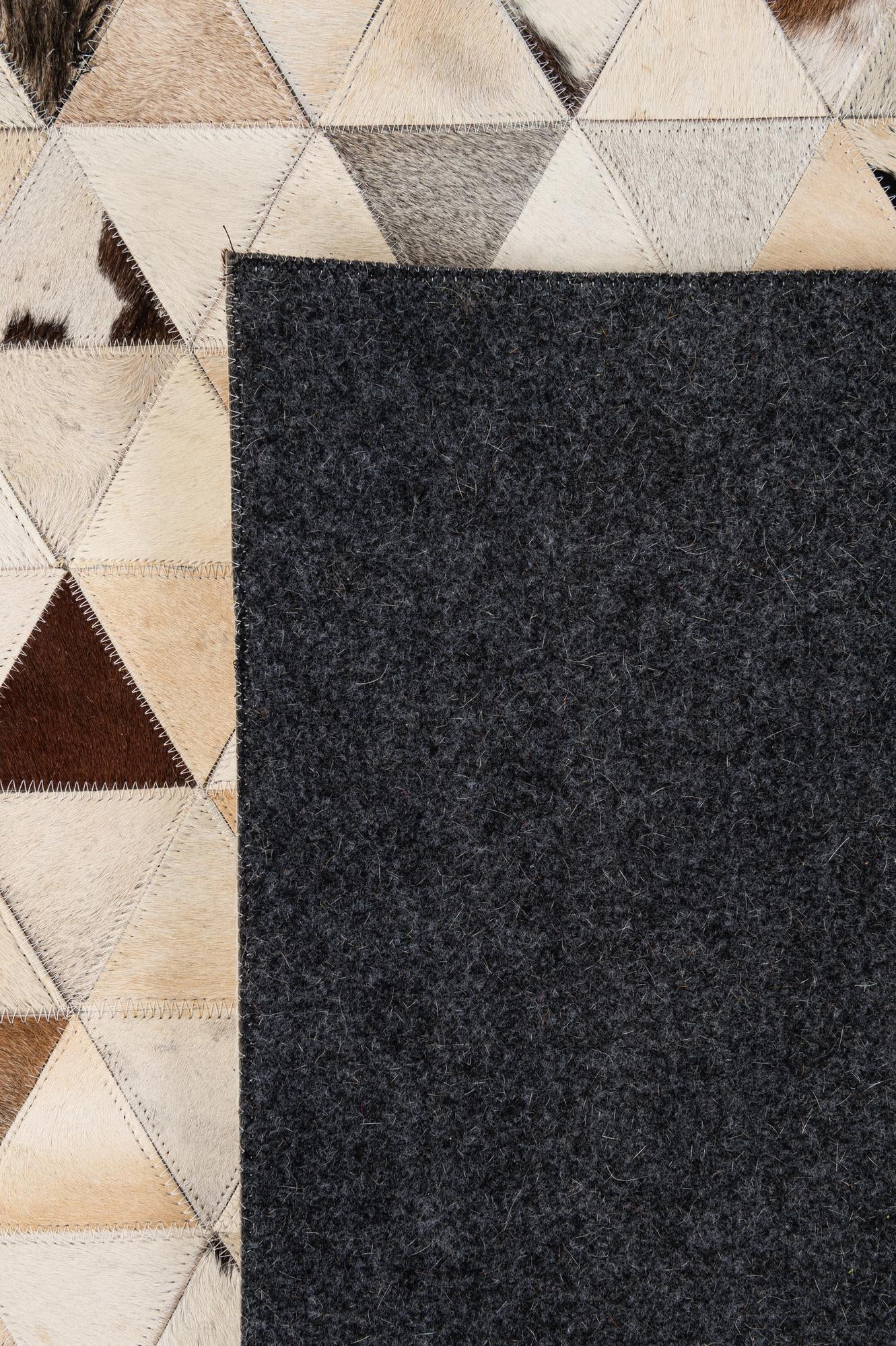 7' 11 x 9' 10 Cowhide - Patchwork Rug