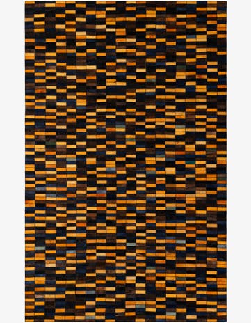 5' x 7' 11 Cowhide - Patchwork Rug