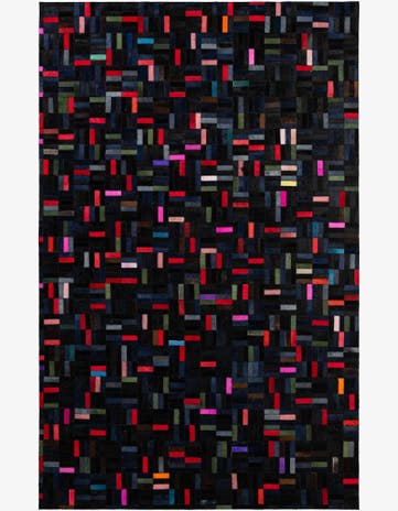 5' x 7' 11 Cowhide - Patchwork Rug