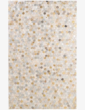 5' x 8' Cowhide - Patchwork Rug