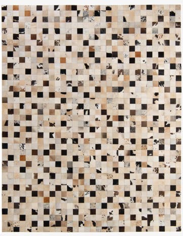 8' x 10' Cowhide - Patchwork Rug