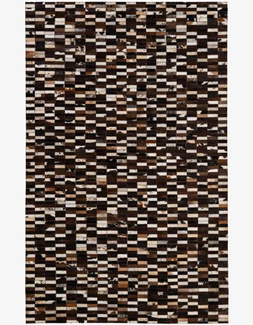 5' x 8' Cowhide - Patchwork Rug