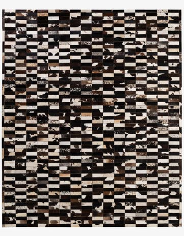 8' 2 x 9' 11 Cowhide - Patchwork Rug