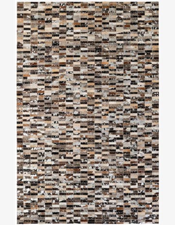 5' x 7' 11 Cowhide - Patchwork Rug