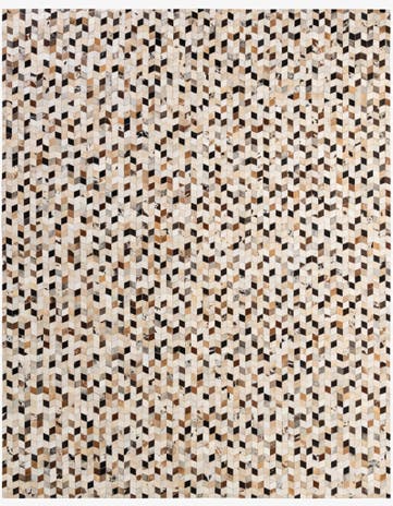 8' x 10' Cowhide - Patchwork Rug