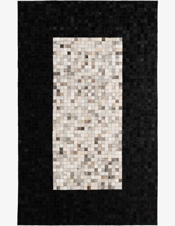 5' x 8' Cowhide - Patchwork Rug