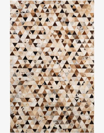 5' x 7' 11 Cowhide - Patchwork Rug