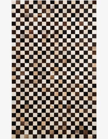 5' x 8' 1 Cowhide - Patchwork Rug