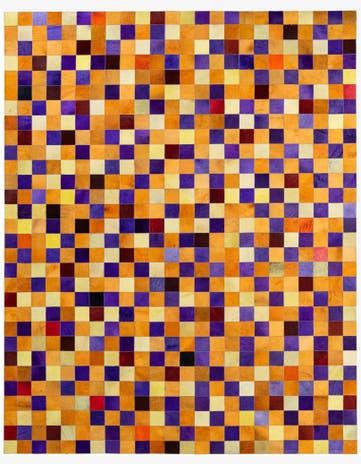 8' x 9' 11 Cowhide - Patchwork Rug