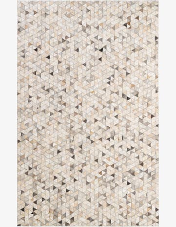 5' x 7' 11 Cowhide - Patchwork Rug