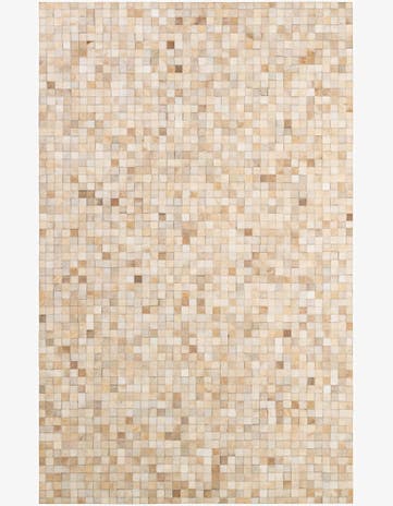 5' 1 x 8' Cowhide - Patchwork Rug