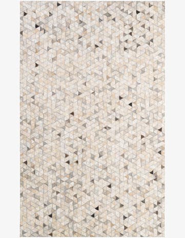 5' x 8' Cowhide - Patchwork Rug