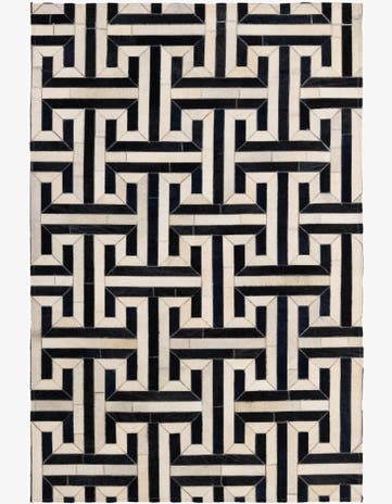 4' x 6' 1 Cowhide - Patchwork Rug