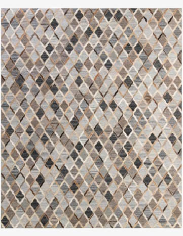 8' 1 x 9' 10 Cowhide - Patchwork Rug