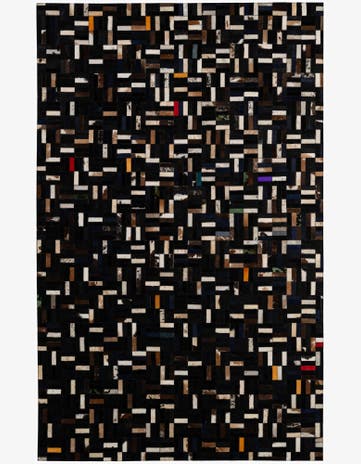 5' x 8' Cowhide - Patchwork Rug