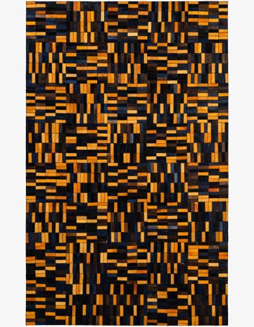 5' x 7' 11 Cowhide - Patchwork Rug