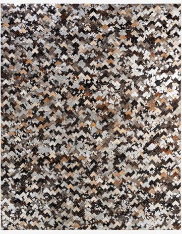 8' x 9' 11 Cowhide - Patchwork Rug