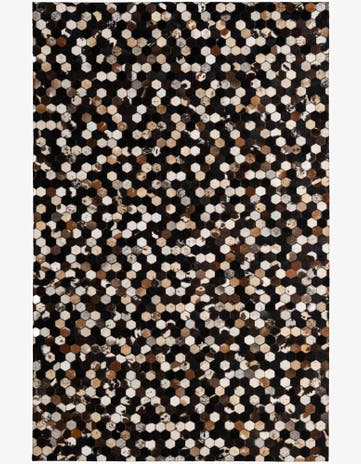 5' 1 x 7' 11 Cowhide - Patchwork Rug