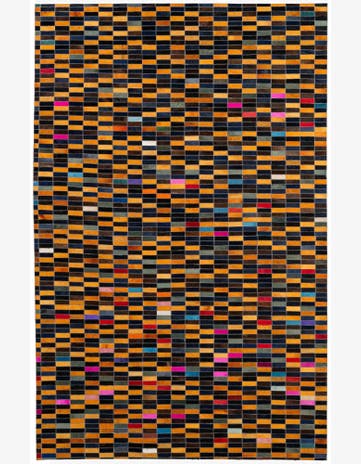 5' 1 x 7' 11 Cowhide - Patchwork Rug