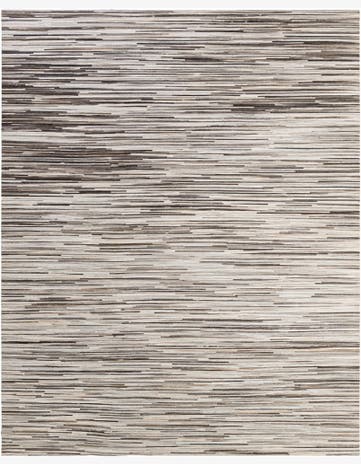 8' 1 x 10' 2 Cowhide - Patchwork Rug