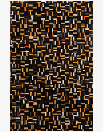 5' 2 x 8' Cowhide - Patchwork Rug