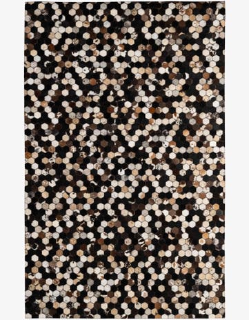5' x 8' Cowhide - Patchwork Rug