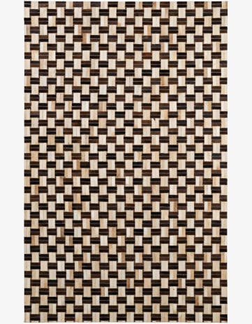 5' x 7' 11 Cowhide - Patchwork Rug