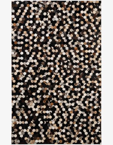 5' x 7' 11 Cowhide - Patchwork Rug