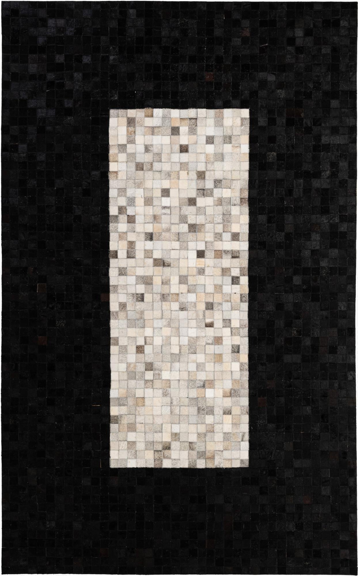 5' x 8' 1 Cowhide - Patchwork Rug