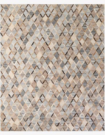 8' x 9' 10 Cowhide - Patchwork Rug