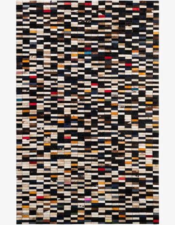 5' 2 x 8' Cowhide - Patchwork Rug