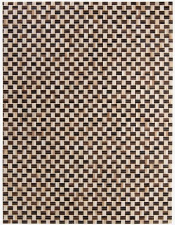 7' 7 x 9' 11 Cowhide - Patchwork Rug