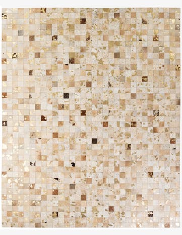 8' 1 x 9' 9 Cowhide - Patchwork Rug