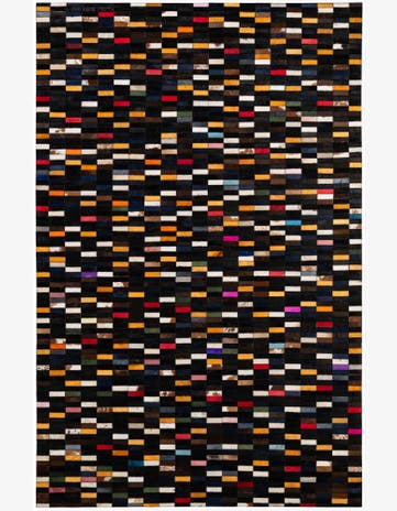 5' 3 x 7' 11 Cowhide - Patchwork Rug